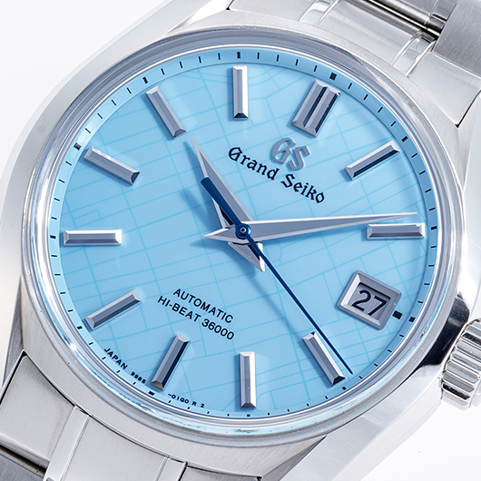 セイコー グランドセイコー ヘリテージ コレクション メカニカル ハイビート36000 SBGH297 スカイブルー 中古 サブカット 1枚目