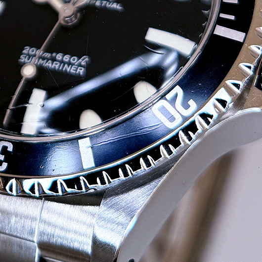 ロレックス サブマリーナ 5513 ブラック アンティーク サブカット 5枚目