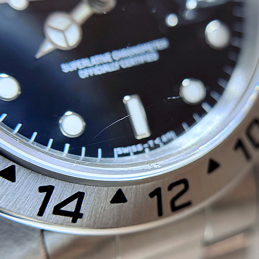 ロレックス エクスプローラーⅡ 16570 ブラック 中古 サブカット 3枚目