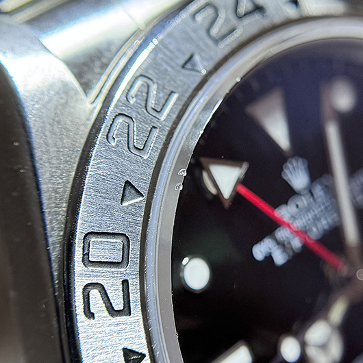 ロレックス エクスプローラーⅡ 16570 ブラック 中古 サブカット 4枚目