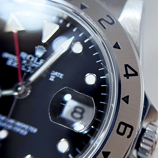 ロレックス エクスプローラーⅡ 16570 ブラック 中古 サブカット 5枚目