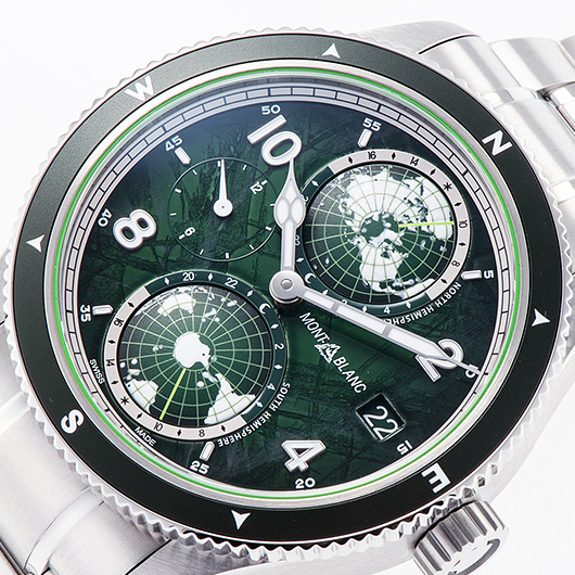モンブラン 1858 ジオスフェール ゼロ オキシジェン MB133303 グリーン 新品 サブカット 1枚目