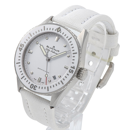 ブランパン BLANCPAIN フィフティーファゾム 5100-1127-W52A SS 自動巻き レディース 腕時計
