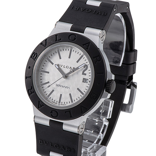 ブルガリ ブルガリブルガリ アルミニウム 103703 シルバー 新品 サブカット 1枚目