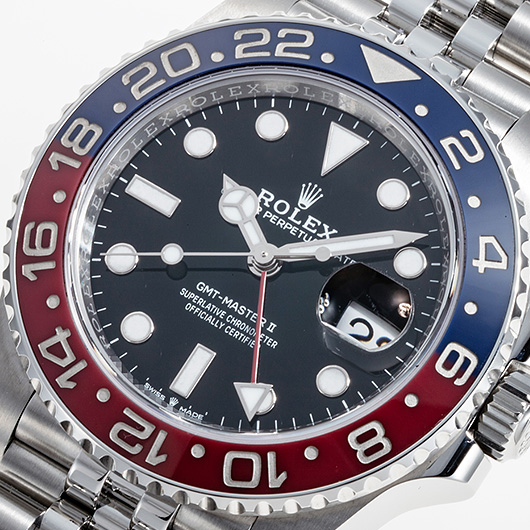 ロレックス GMTマスターⅡ 126710BLRO ブラック 中古 サブカット 1枚目