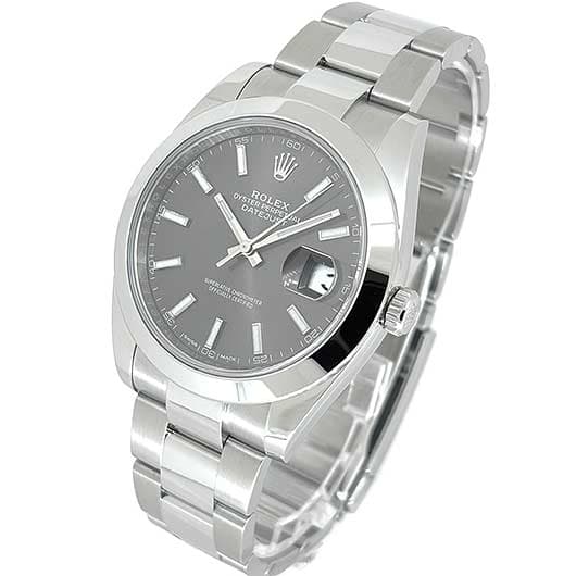 ロレックス デイトジャスト41 126300 スレート（グレー） 中古 サブカット 1枚目