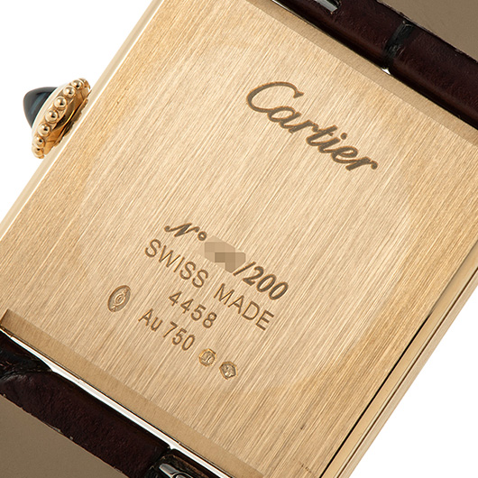 カルティエ タンク ノルマル WGTA0108 シルバー 新品未使用 サブカット 3枚目