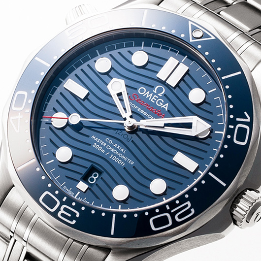 オメガ シーマスター300M コーアクシャル マスタークロノメーター 210.30.42.20.03.001 ブルー 中古 サブカット 1枚目