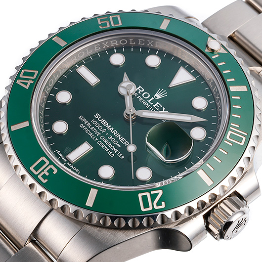 ロレックス サブマリーナ デイト 116610LV グリーン 中古 サブカット 1枚目