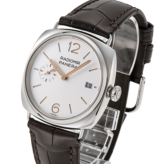 パネライ ラジオミール クアランタ PAM01292 シルバー 新品 サブカット 1枚目