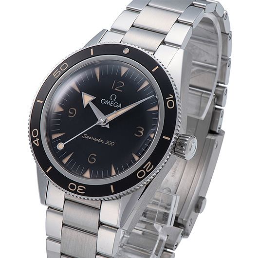オメガ シーマスター300 コーアクシャル マスタークロノメーター 234.30.41.21.01.001 ブラック 新品未使用 サブカット 1枚目