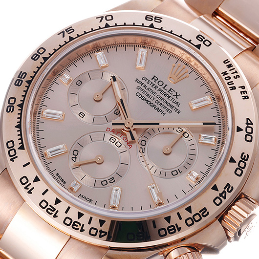 ロレックス デイトナ 116505A ピンク（サンダスト） 中古 サブカット 1枚目