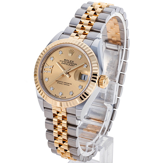 ロレックス デイトジャスト 28 279173G シャンパン 新品未使用 サブカット 1枚目