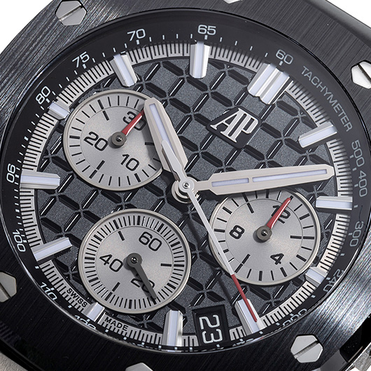 オーデマ・ピゲ ロイヤルオーク オフショア クロノグラフ 26420SO.OO.A002CA.01 ブラック/シルバー 中古 サブカット 4枚目