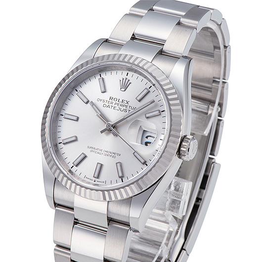 ロレックス デイトジャスト 126234 シルバー 新品 サブカット 1枚目