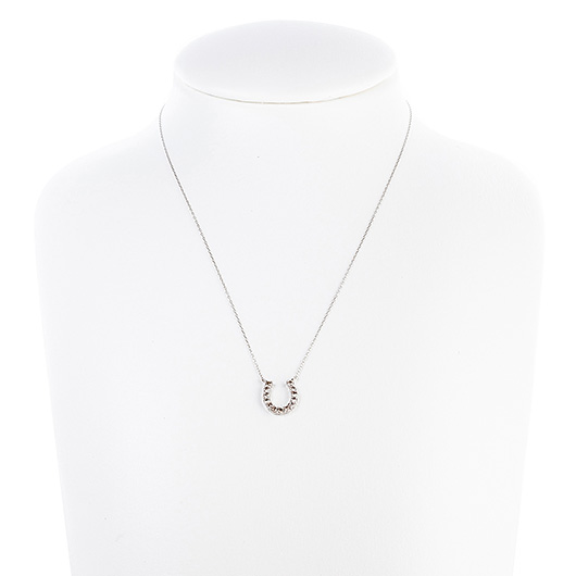 ノーブランド ダイヤモンド ネックレス 4619280 プラチナ 新品 サブカット 1枚目