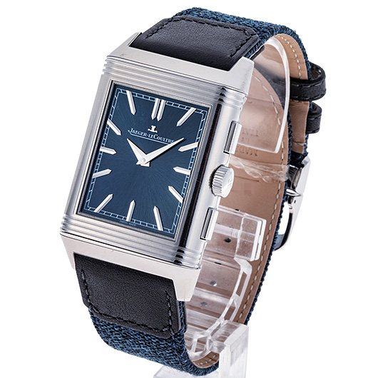 ジャガー・ルクルト レベルソ クラシック ラージ Q389848J ブルー 新品 サブカット 1枚目