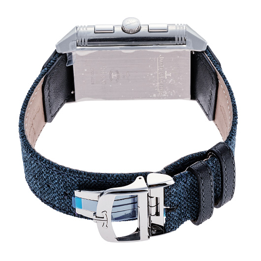 ジャガー・ルクルト レベルソ クラシック ラージ Q389848J ブルー 新品 サブカット 2枚目