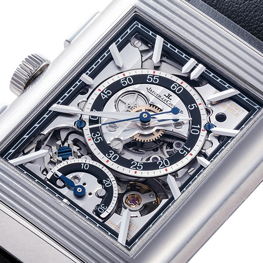 ジャガー・ルクルト レベルソ クラシック ラージ Q389848J ブルー 新品 サブカット 3枚目