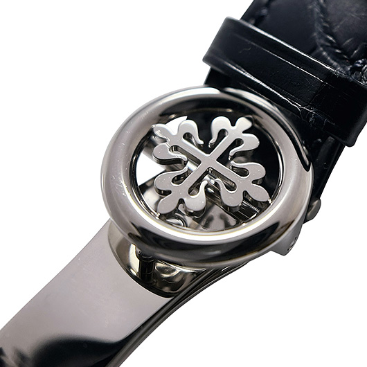 パテックフィリップ ワールドタイム 5231G-001 シルバー/ブルー 中古 サブカット 7枚目