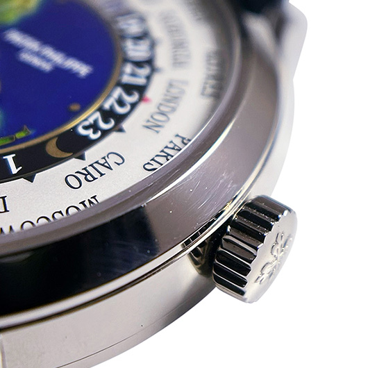 パテックフィリップ ワールドタイム 5231G-001 シルバー/ブルー 中古 サブカット 8枚目