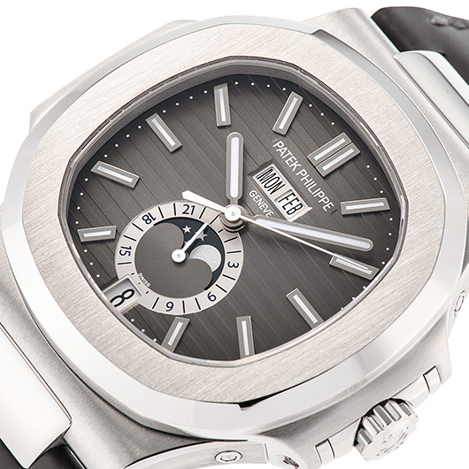 パテックフィリップ ノーチラス 年次カレンダー 5726A-001 グレー 中古 サブカット 1枚目