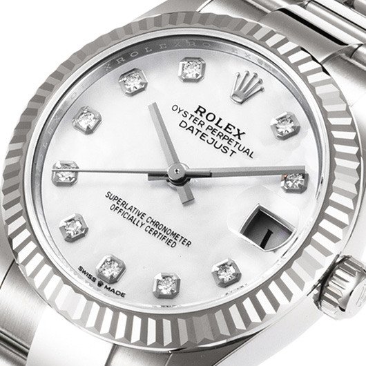ロレックス デイトジャスト 31 278274NG ホワイト 新品未使用 サブカット 1枚目