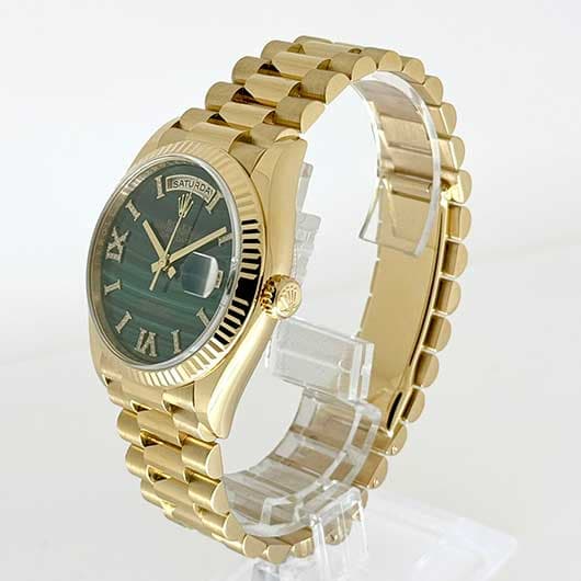 ロレックス デイデイト 36 128238 グリーン 中古 サブカット 1枚目