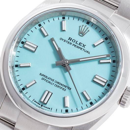 ロレックス オイスター パーペチュアル 36 126000 ターコイズブルー 中古 サブカット 1枚目