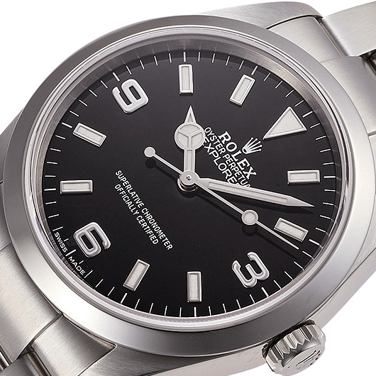 ロレックス エクスプローラーⅠ 114270 ブラック 中古 サブカット 1枚目