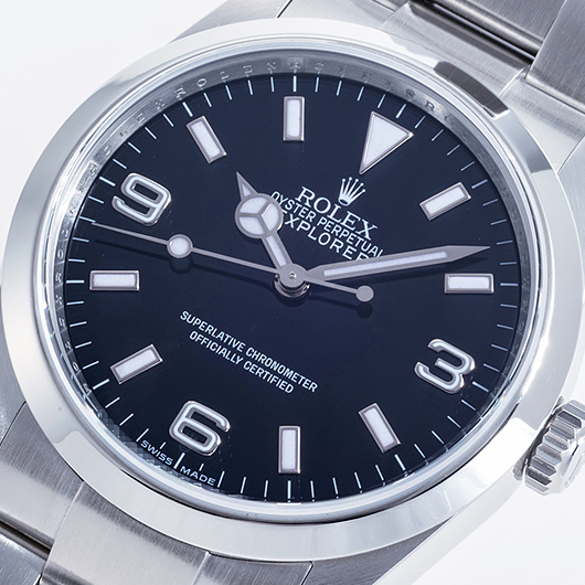 ロレックス エクスプローラーⅠ 114270 ブラック 中古 サブカット 1枚目