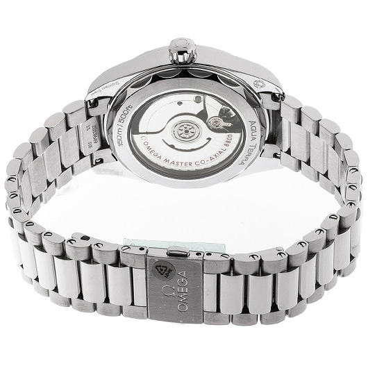 オメガ シーマスター アクアテラ 150m コーアクシャル マスタークロノメーター 220.10.38.20.01.004 ブラック 新品 サブカット 2枚目