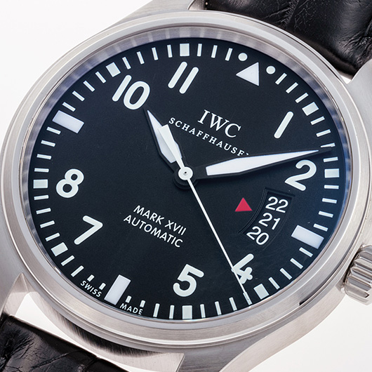 IWC マークXVⅡ IW326501 ブラック 中古 サブカット 1枚目