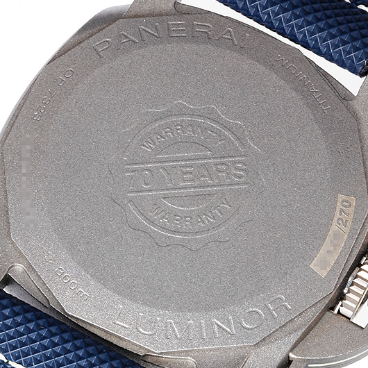 パネライ ルミノール マリーナ ルミノール70周年限定 PAM01117 ブルー 中古 サブカット 3枚目