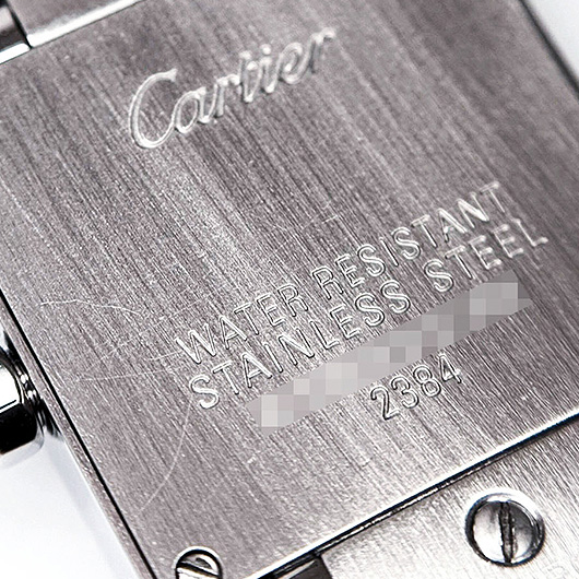 カルティエ タンクフランセーズSM W51008Q3 シルバー 中古 サブカット 4枚目