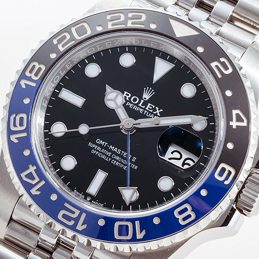 ロレックス GMTマスターⅡ 126710BLNR ブラック 中古 サブカット 1枚目