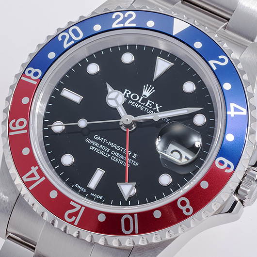 ロレックス GMTマスターⅡ 16710 ブラック 中古 サブカット 1枚目
