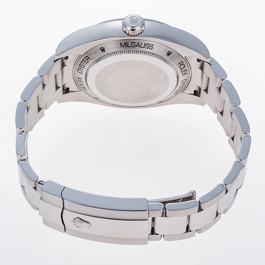 ロレックス ミルガウス 116400GV Zブルー 中古 サブカット 2枚目