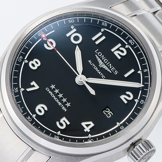 ロンジン スピリット L3.810.4.53.9 ブラック 新品 サブカット 1枚目