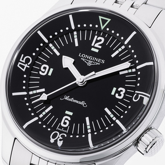 ロンジン レジェンドダイバー L3.764.4.50.7 ブラック 新品 サブカット 1枚目