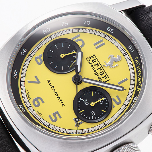 パネライ フェラーリ グランツーリズモ クロノグラフ FER00011 イエロー/ブラック 中古 サブカット 1枚目