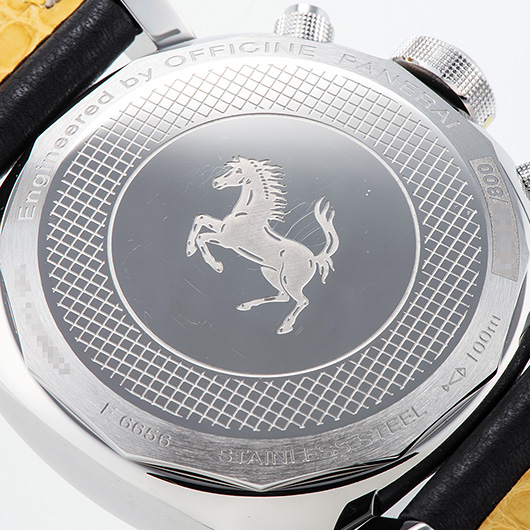 パネライ フェラーリ グランツーリズモ クロノグラフ FER00011 イエロー/ブラック 中古 サブカット 3枚目