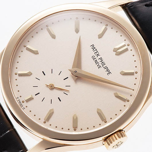 パテックフィリップ カラトラバ 5096J シルバー 中古 サブカット 1枚目