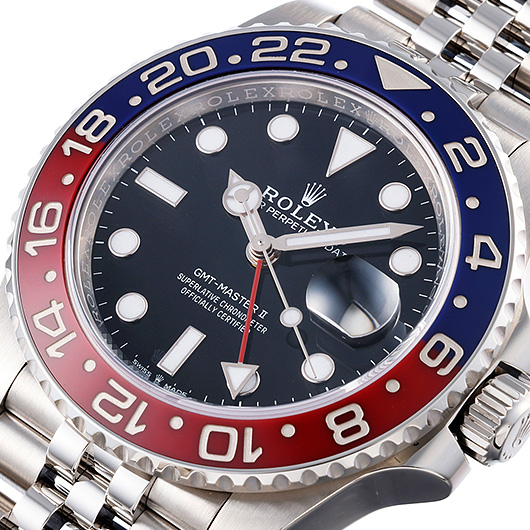ロレックス GMTマスターⅡ 126710BLRO ブラック 中古 サブカット 1枚目
