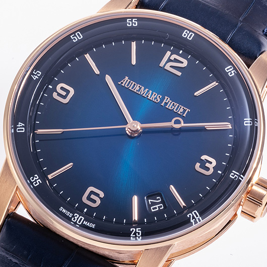 オーデマ・ピゲ コード 11.59 バイ オーデマ・ピゲ 15210OR.OO.A028CR.01 ブルー 中古 サブカット 1枚目