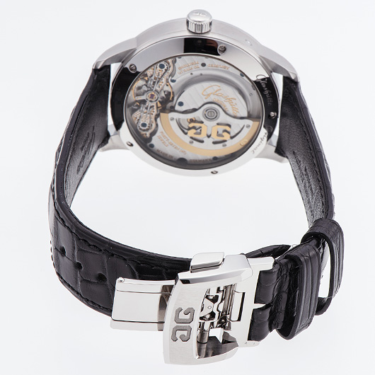 グラスヒュッテオリジナル パノマティック ルナ 1-90-02-46-32-61 ブルー 中古 サブカット 2枚目