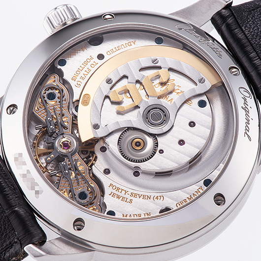 グラスヒュッテオリジナル パノマティック ルナ 1-90-02-46-32-61 ブルー 中古 サブカット 3枚目