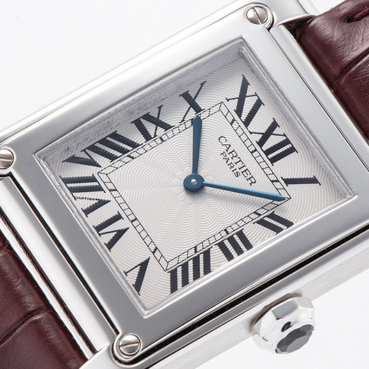 カルティエ タンクアヴィス W1529651 シルバー 中古 サブカット 1枚目