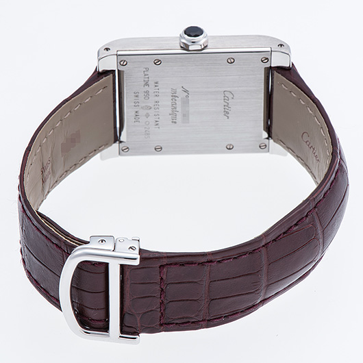 カルティエ タンクアヴィス W1529651 シルバー 中古 サブカット 2枚目