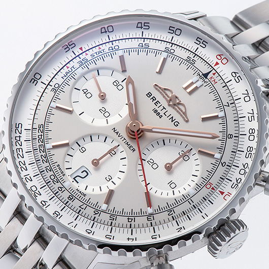 ブライトリング ナビタイマー1 B01 クロノグラフ 41 AB0139211G1A1 シルバー/シルバー 新品 サブカット 1枚目